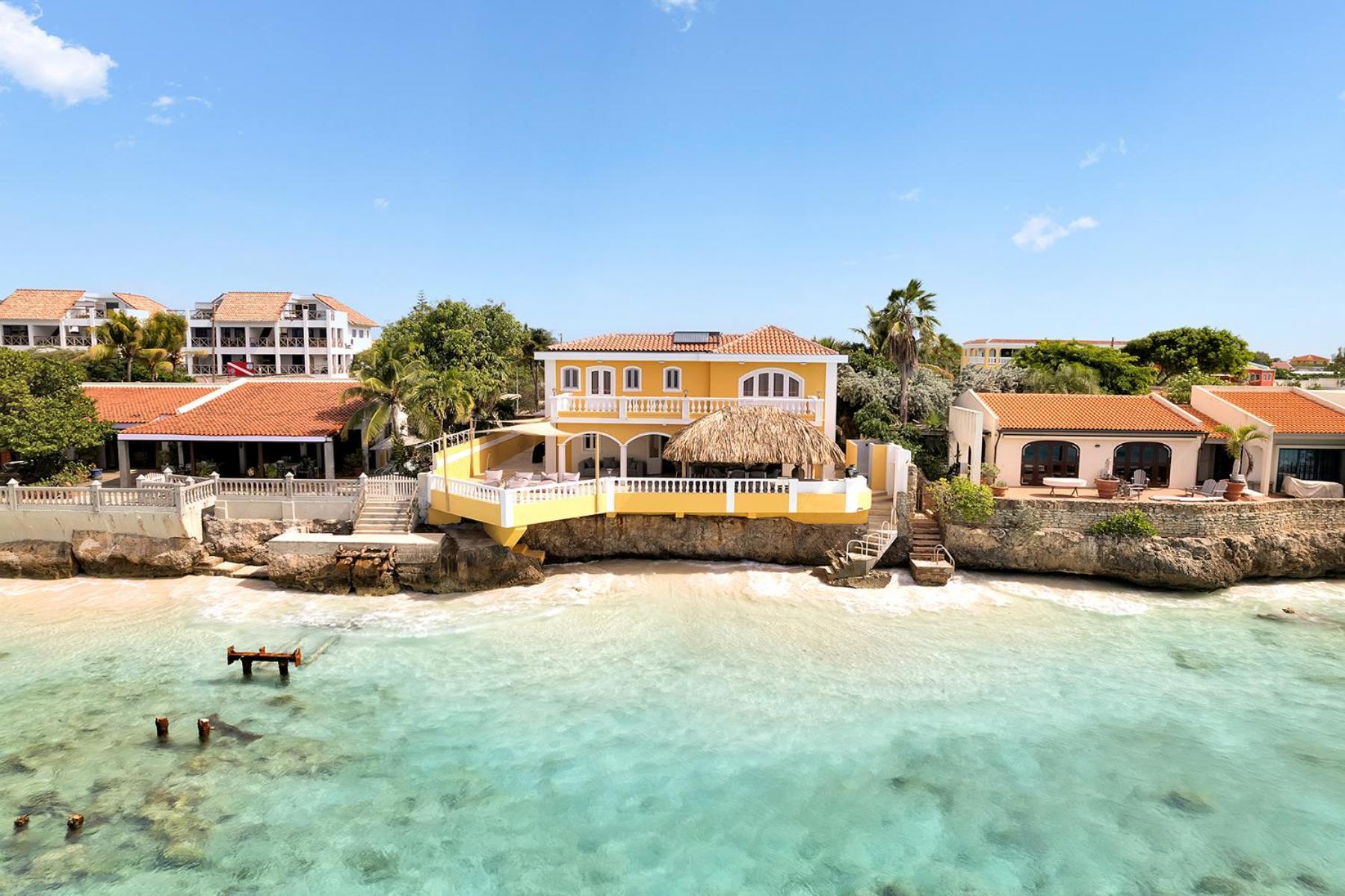 Oceanfront Villa Casa Mar Azul Кралендейк Экстерьер фото